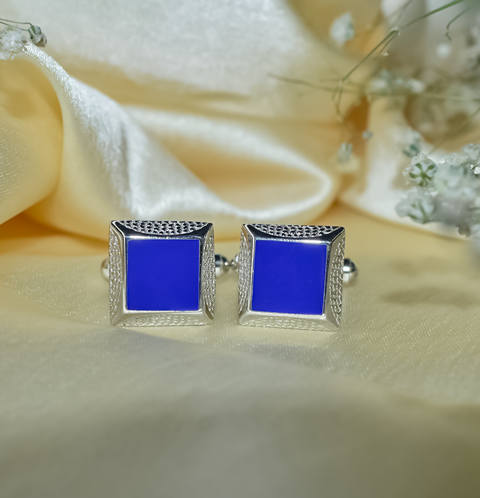 Blue Stone Cufflinks