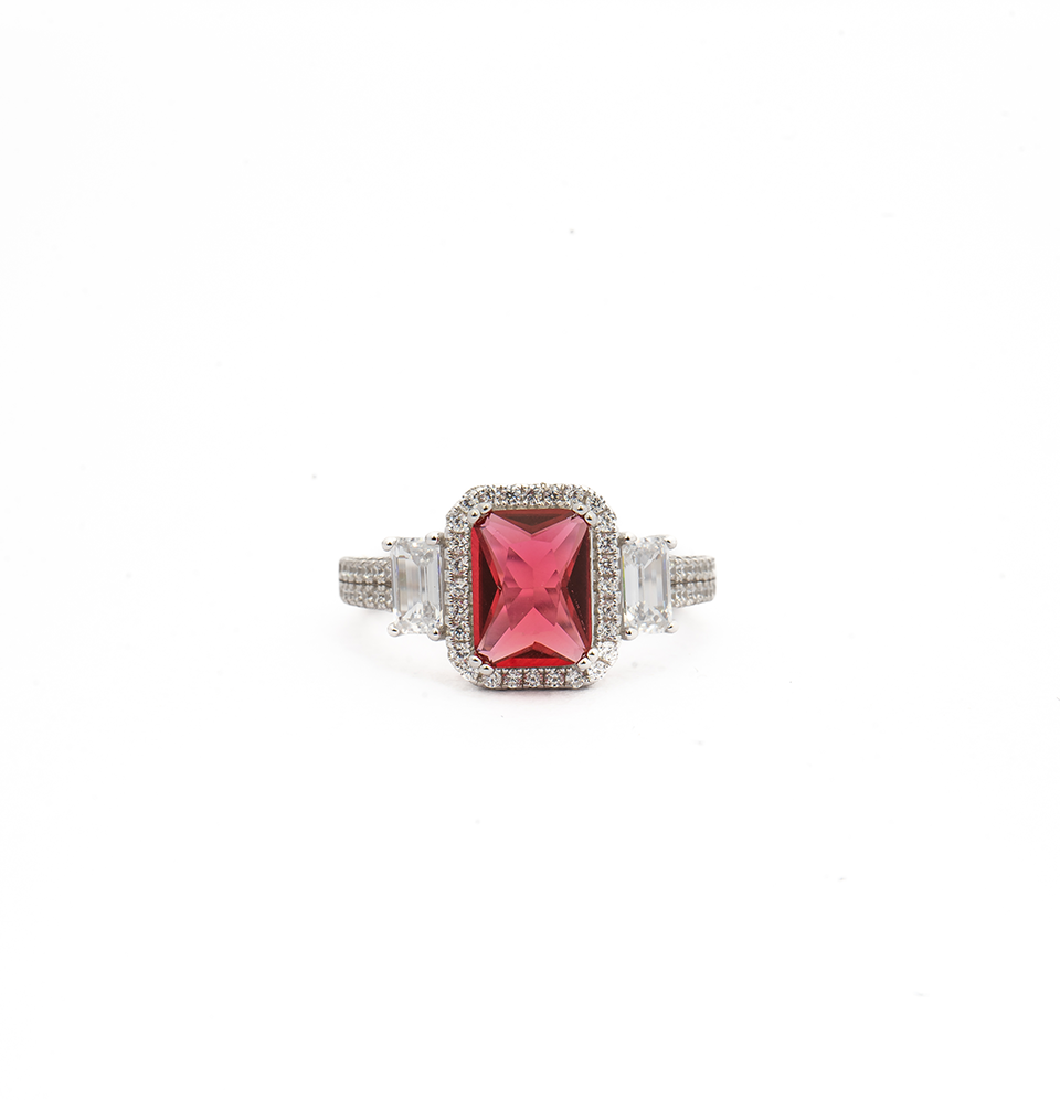 Crimson Radiance Ring