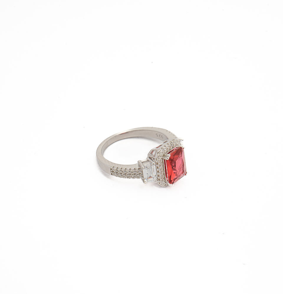 Crimson Radiance Ring