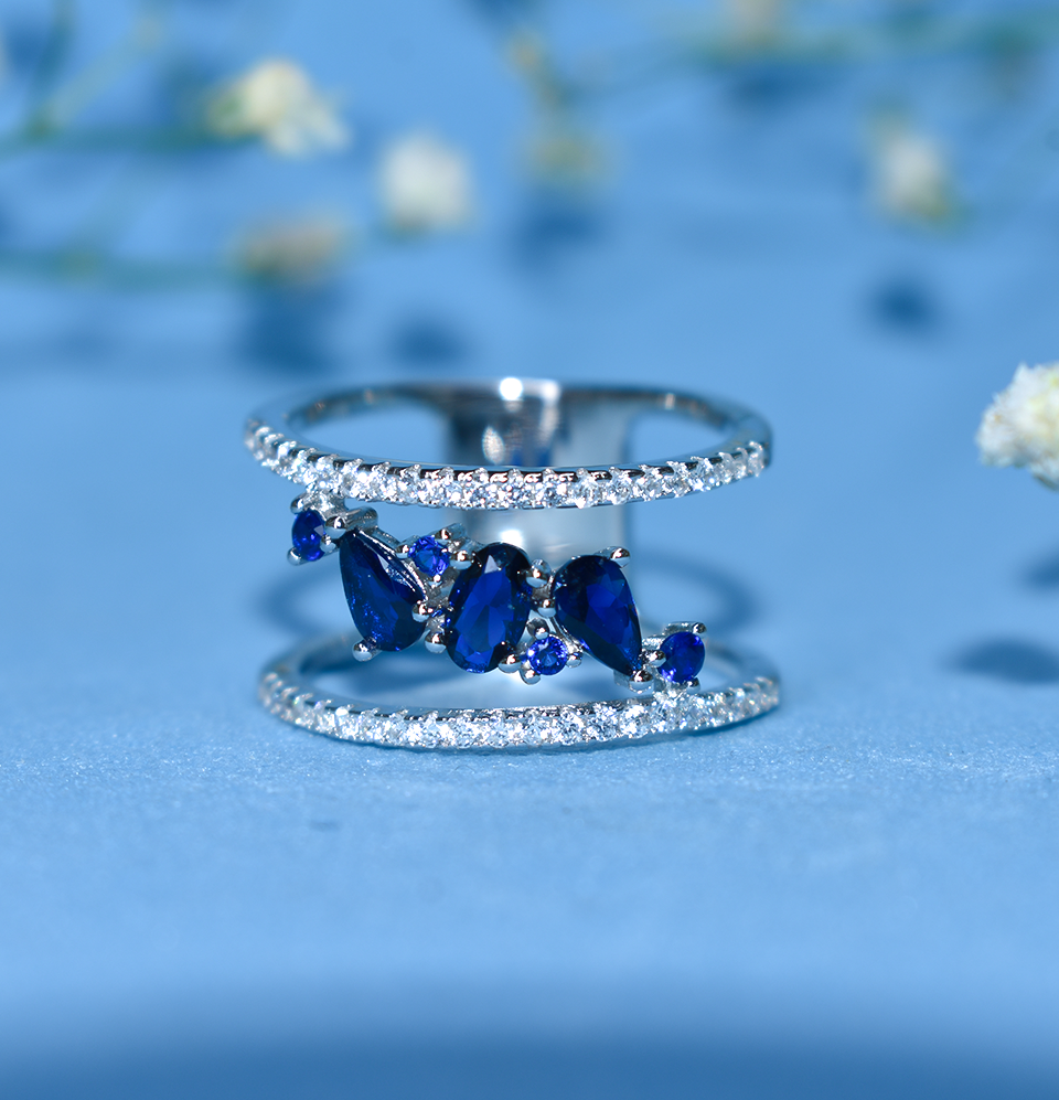 Exquisite Sapphire Ring