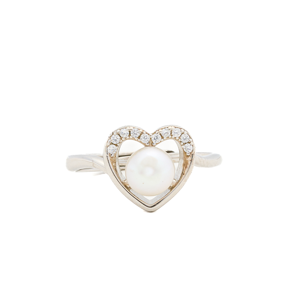 Heart of Pearl Ring