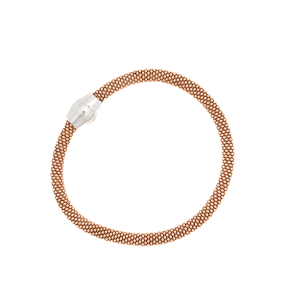 Mesh Twist Bracelet Rosegold