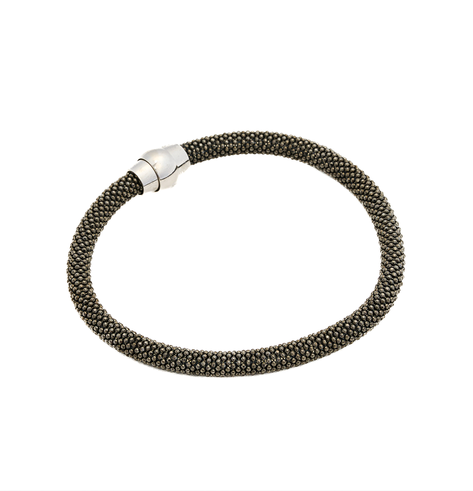 Mesh Twist Bracelet Black